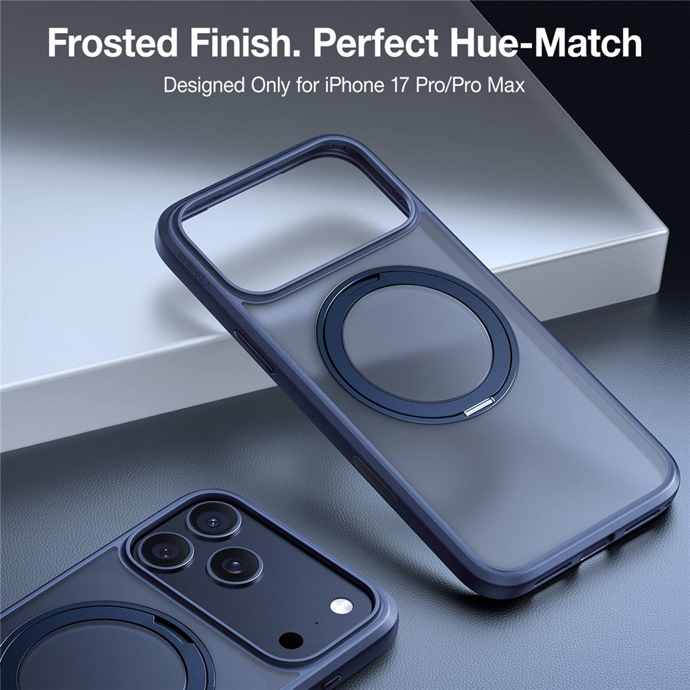 MagSafe-skal för Apple iPhone 17 Pro, Torras, Ostand Pro, Marinblå