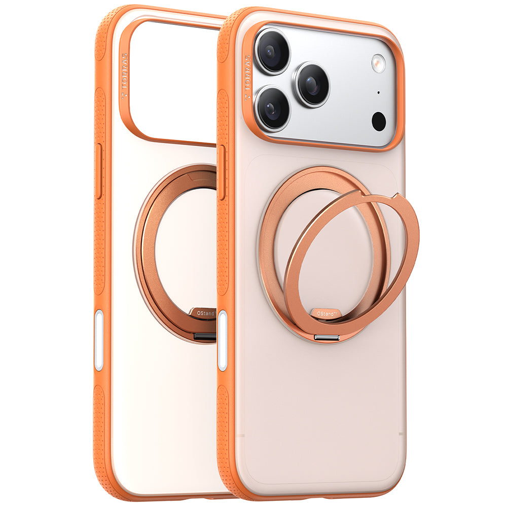 MagSafe-skal för Apple iPhone 17 Pro, Torras, Ostand R Fitness, Orange