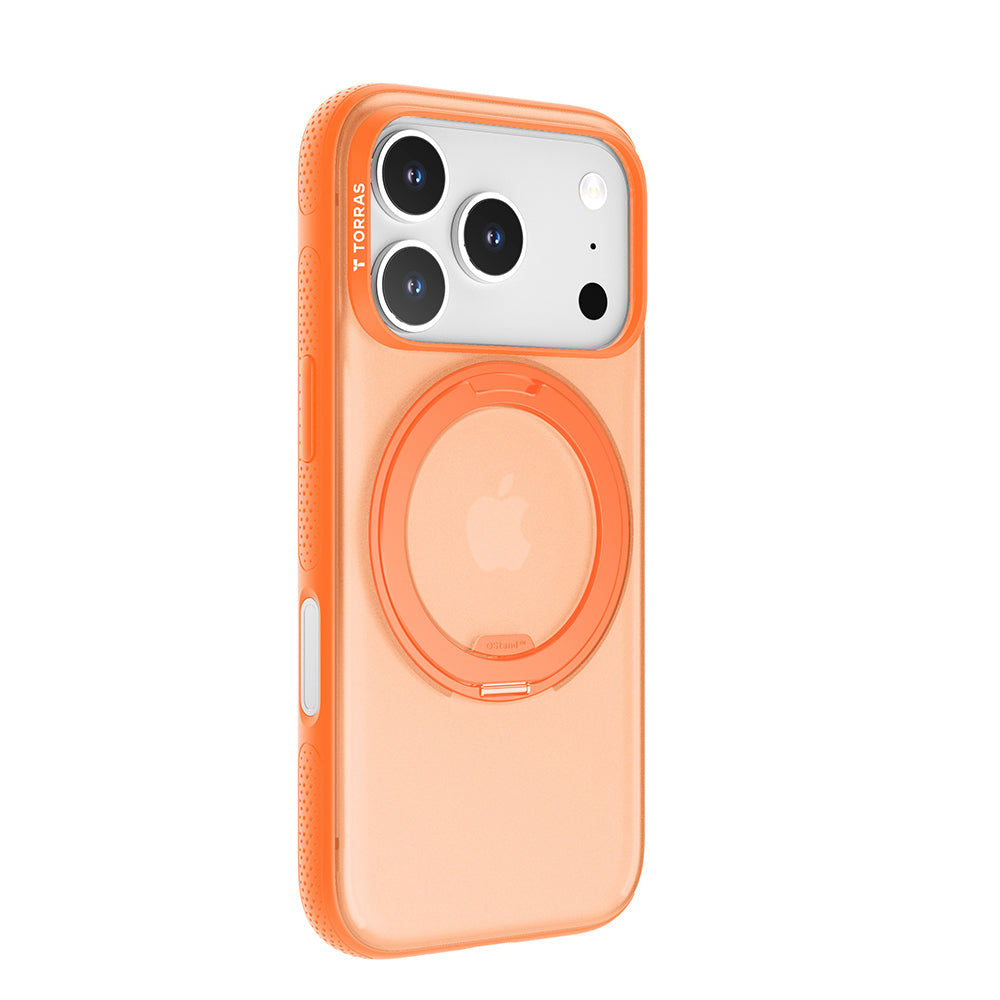 MagSafe-skal för Apple iPhone 17 Pro, Torras, Ostand R Fitness, Orange