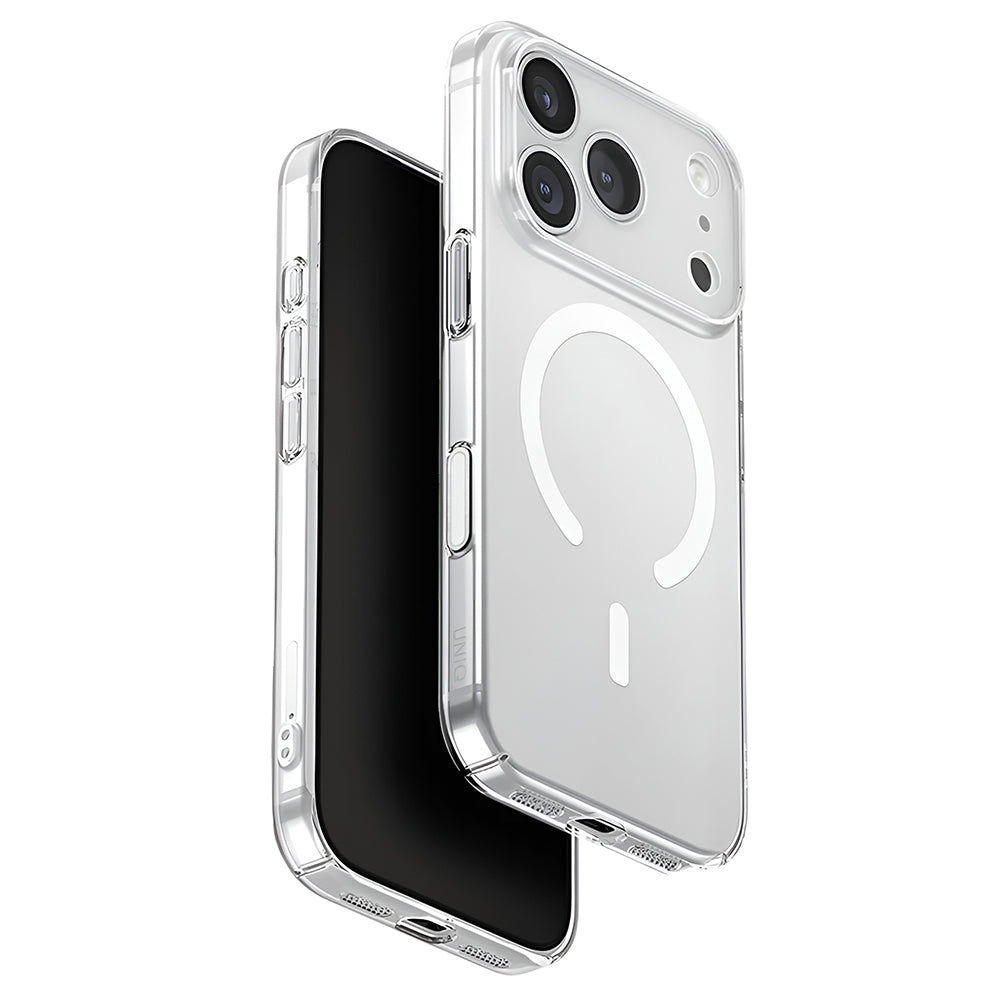 MagSafe-skal för Apple iPhone 17 Pro, UNIQ, AirSuit MagClick, Transparent