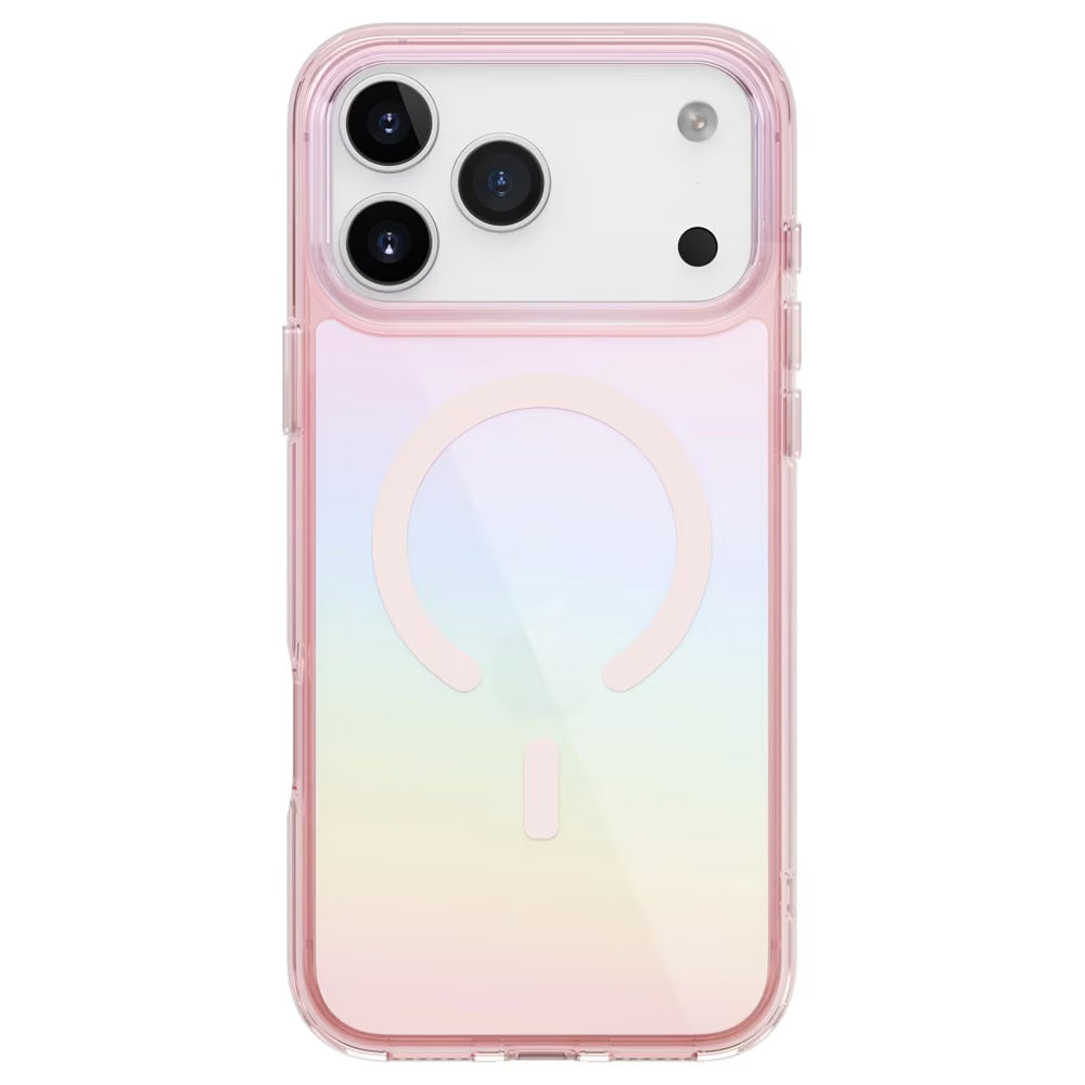 MagSafe-skal för Apple iPhone 17 Pro, UNIQ, Iridescia MagClick, Pastellblå