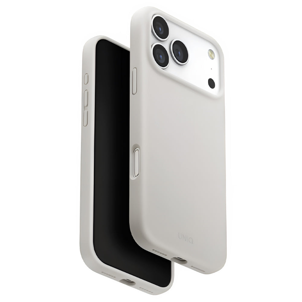 MagSafe-skal för Apple iPhone 17 Pro, UNIQ, Lino MagClick, Grå