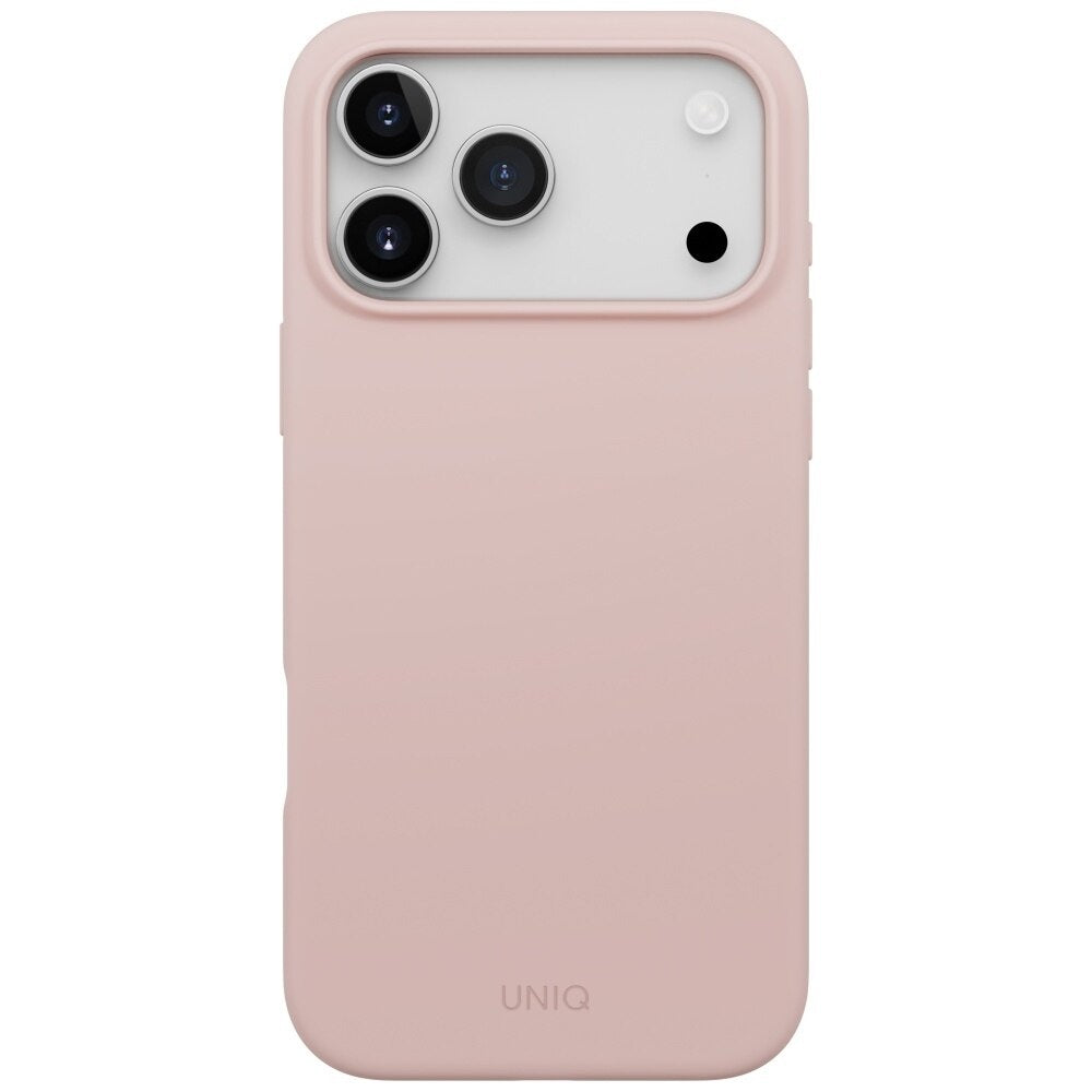 MagSafe-skal för Apple iPhone 17 Pro, UNIQ, Lino MagClick, Rosa