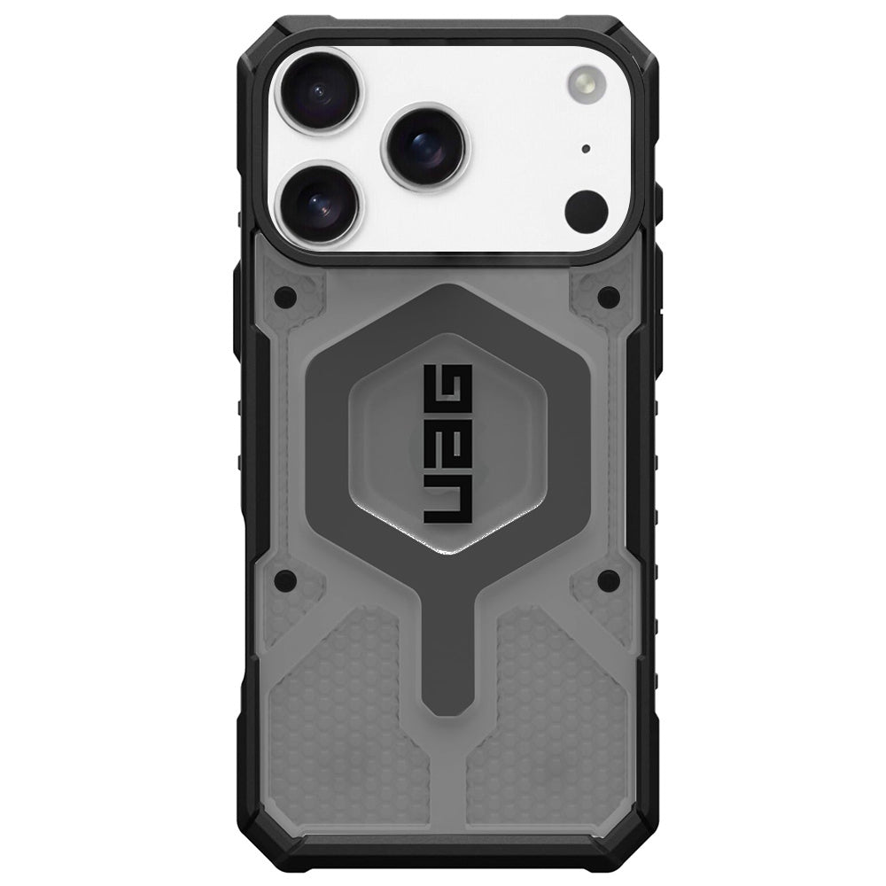 MagSafe Case for Apple iPhone 17 Pro, Urban Armor Gear, Pathfinder Clear, Grey