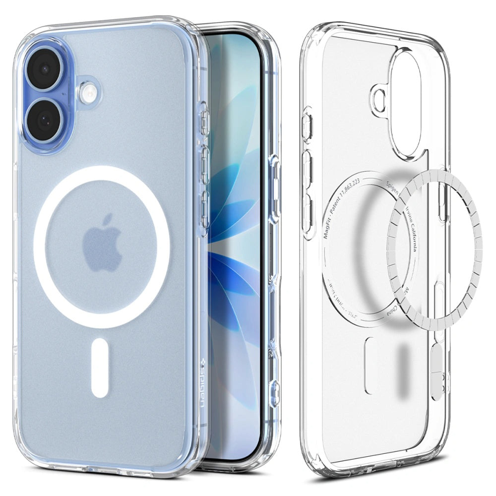 MagSafe-skal för Apple iPhone 17, Spigen, Ultra Hybrid, Satinvit