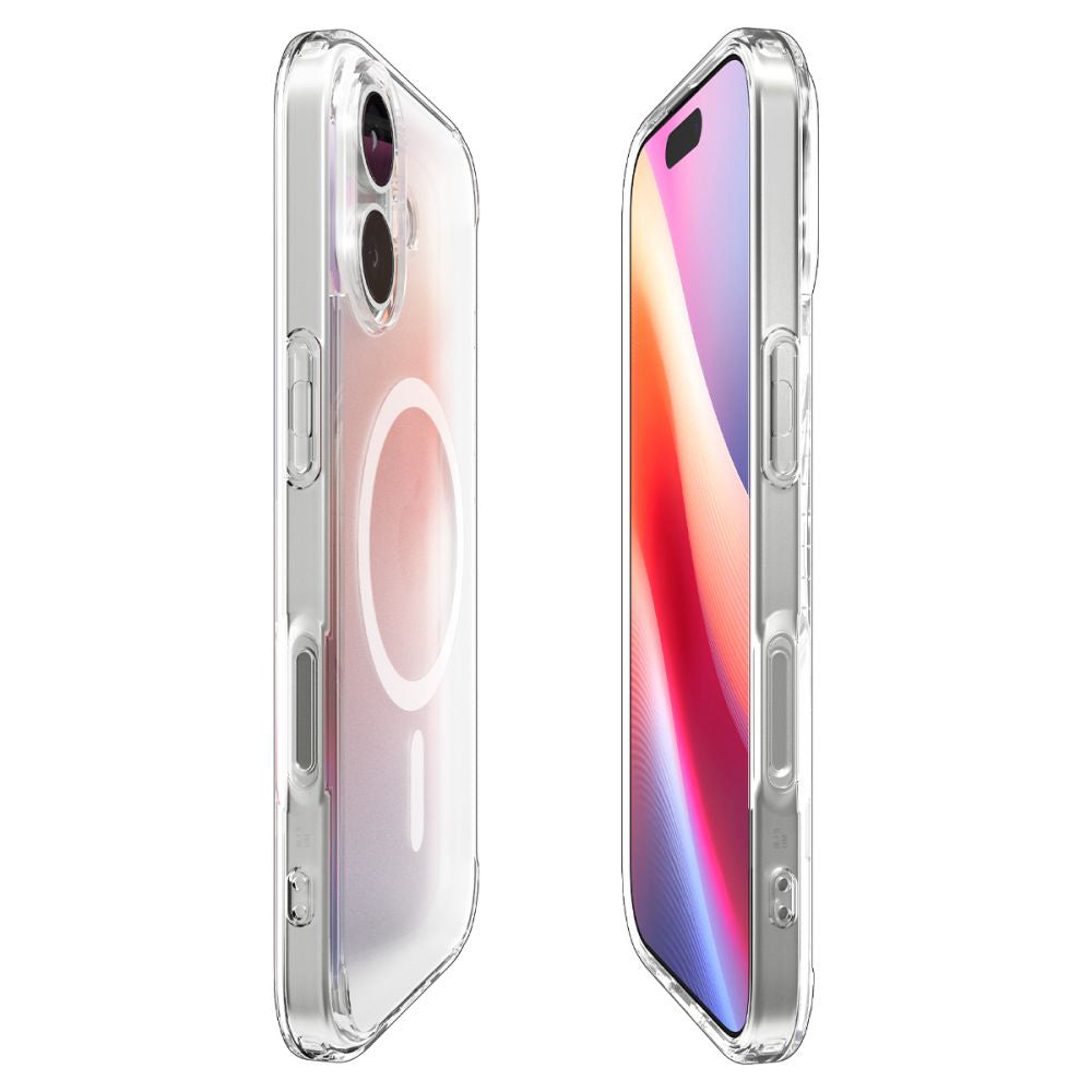 MagSafe-skal för Apple iPhone 17, Spigen, Ultra Hybrid, Satinvit
