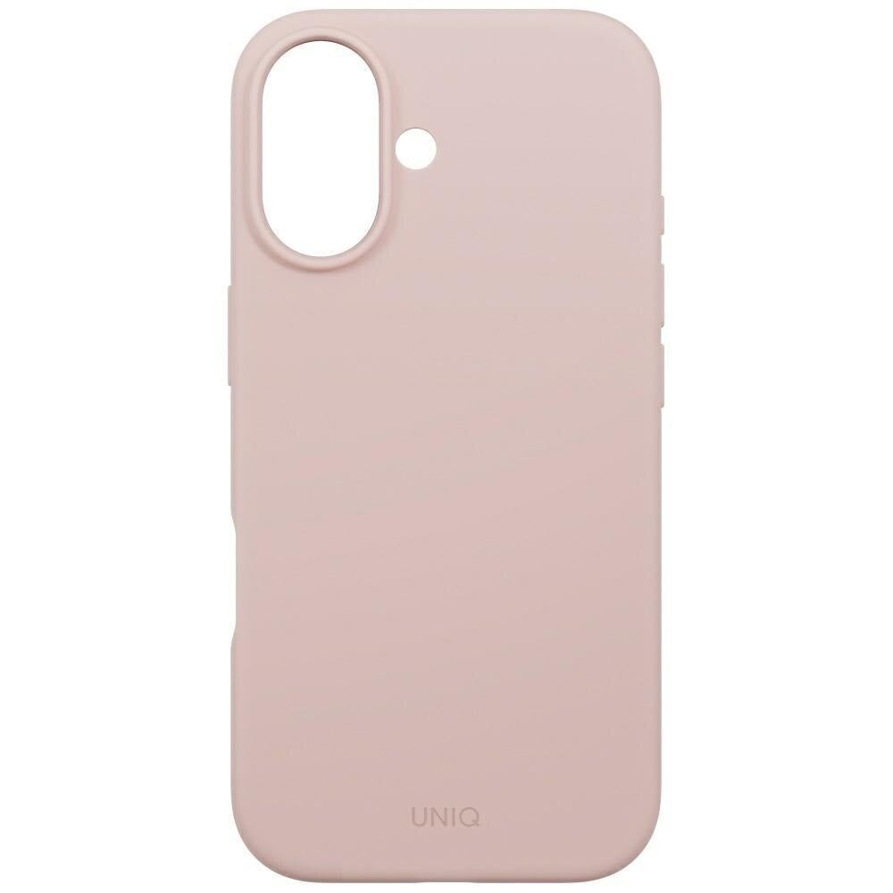 MagSafe-skal för Apple iPhone 17, UNIQ, Lino MagClick, Rosa