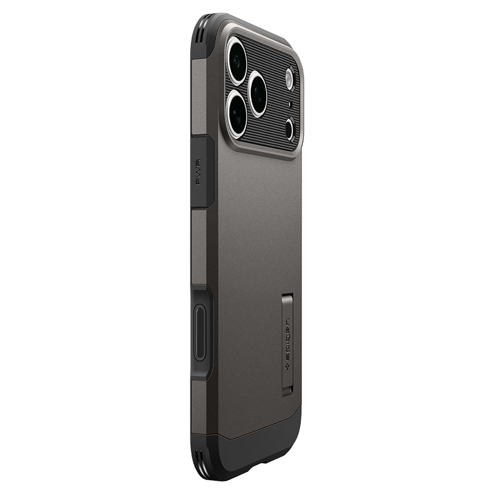 MagSafe-fodral för Apple iPhone 18 Pro / 17 Pro, Spigen, Tough Armor T, Grå ACS12174