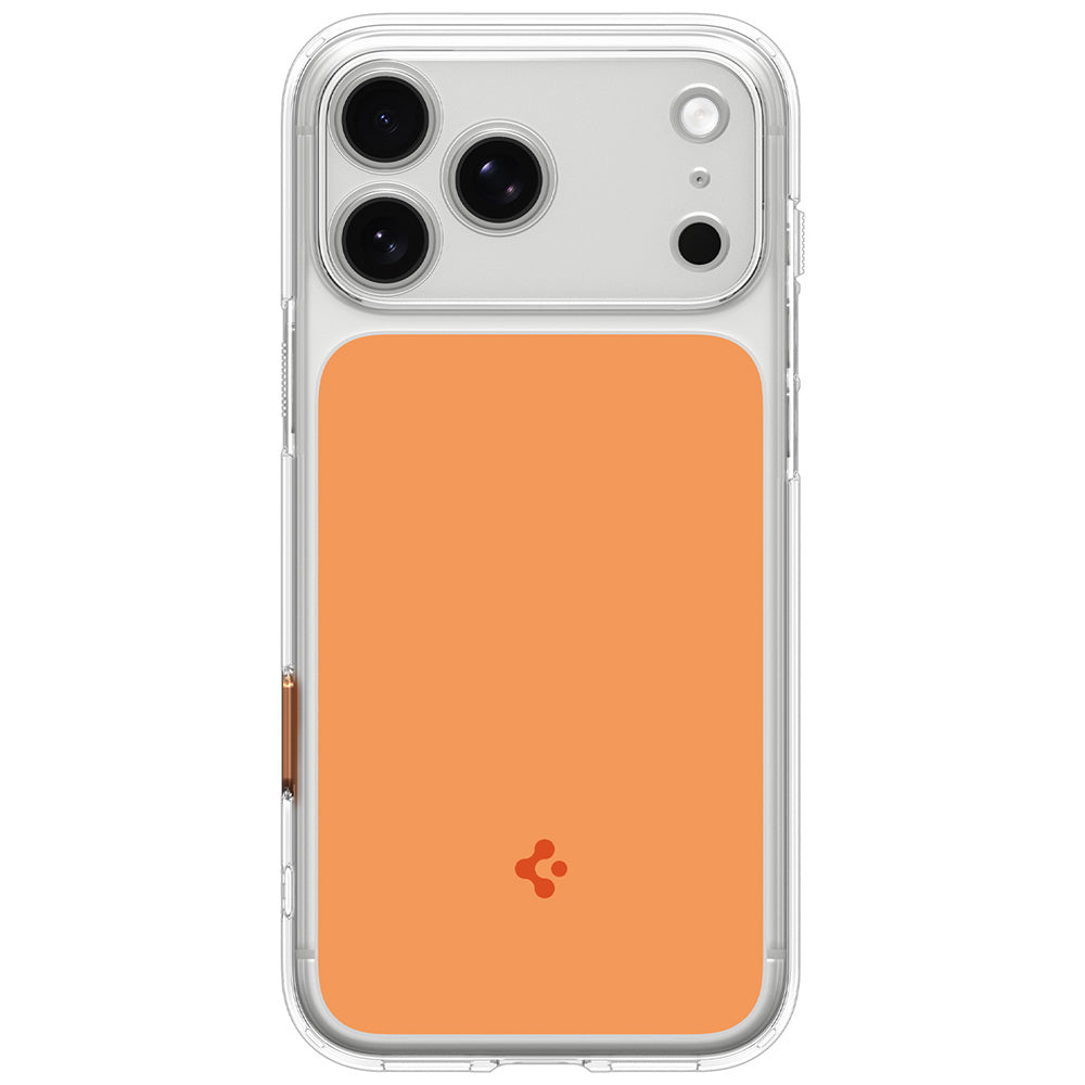 MagSafe-fodral för Apple iPhone 18 Pro / 17 Pro, Spigen, Ultra Hybrid T, Orange ACS12170