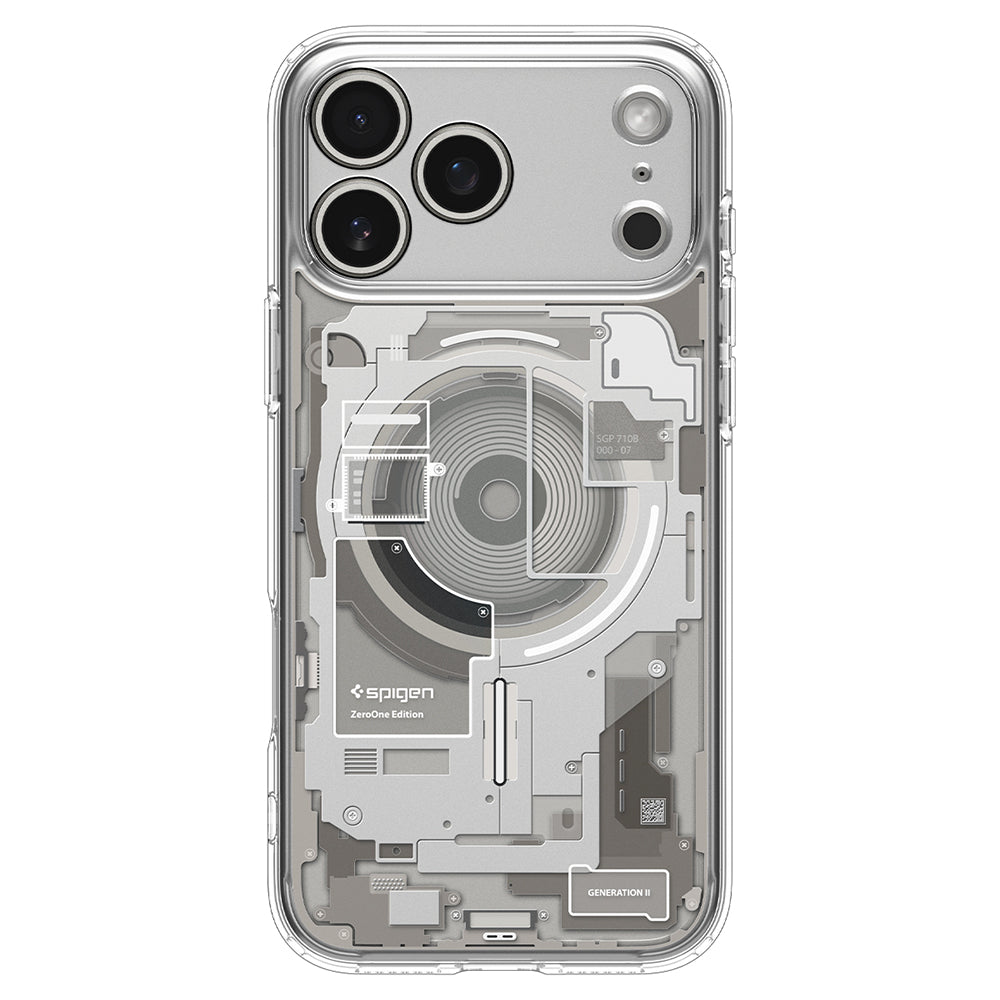 MagSafe-fodral för Apple iPhone 18 Pro / 17 Pro, Spigen, Ultra Hybrid Zero One, Beige ACS12164