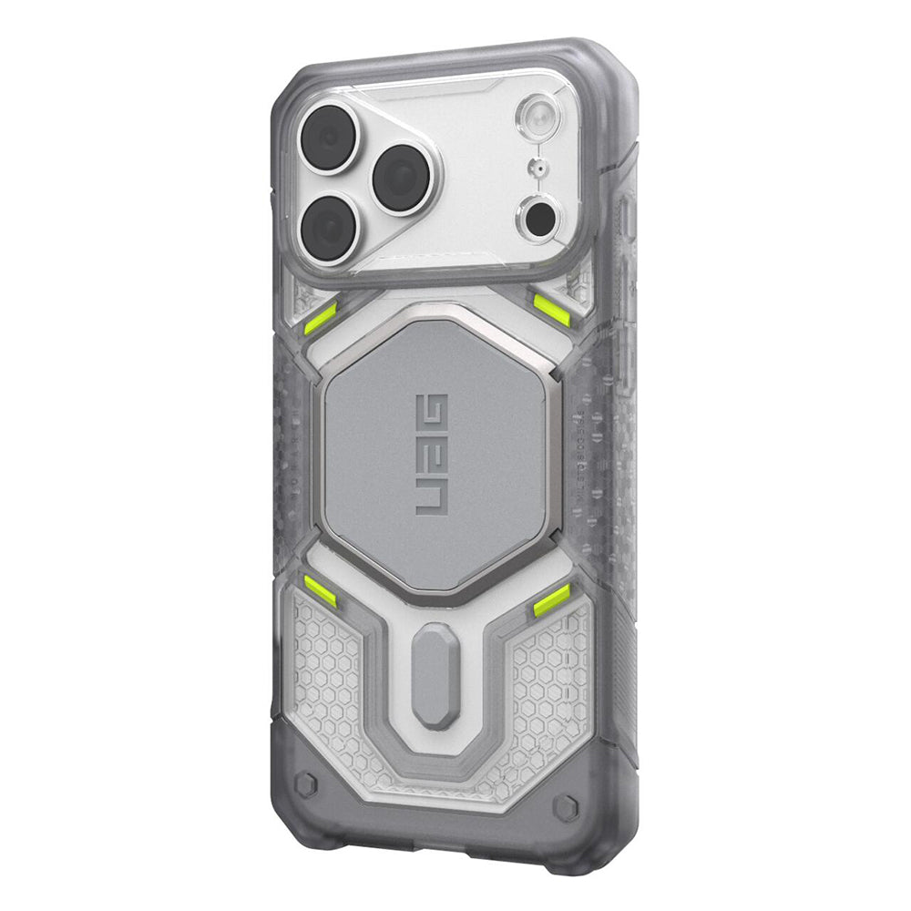 MagSafe-fodral för Apple iPhone 18 Pro / 17 Pro, Urban Armor Gear, Monarch Pro, Silver