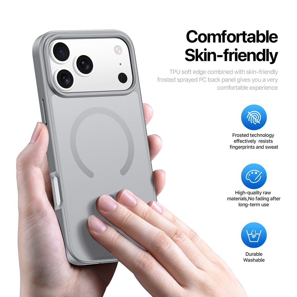 MagSafe-fodral för Apple iPhone 18 Pro Max / 17 Pro Max, DUX DUCIS, Yind, Ljuslila