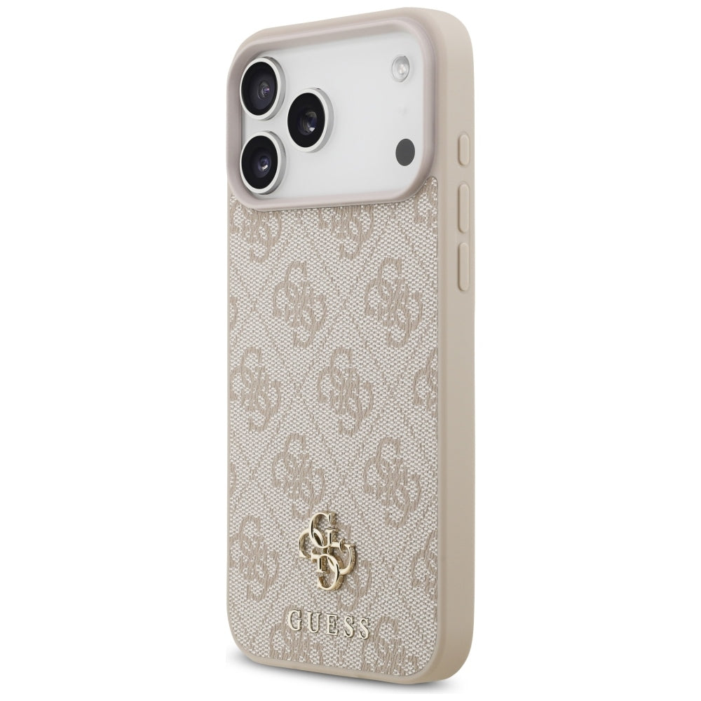 MagSafe-fodral för Apple iPhone 18 Pro Max / 17 Pro Max, Guess, 4G Small and Classic, Rosa