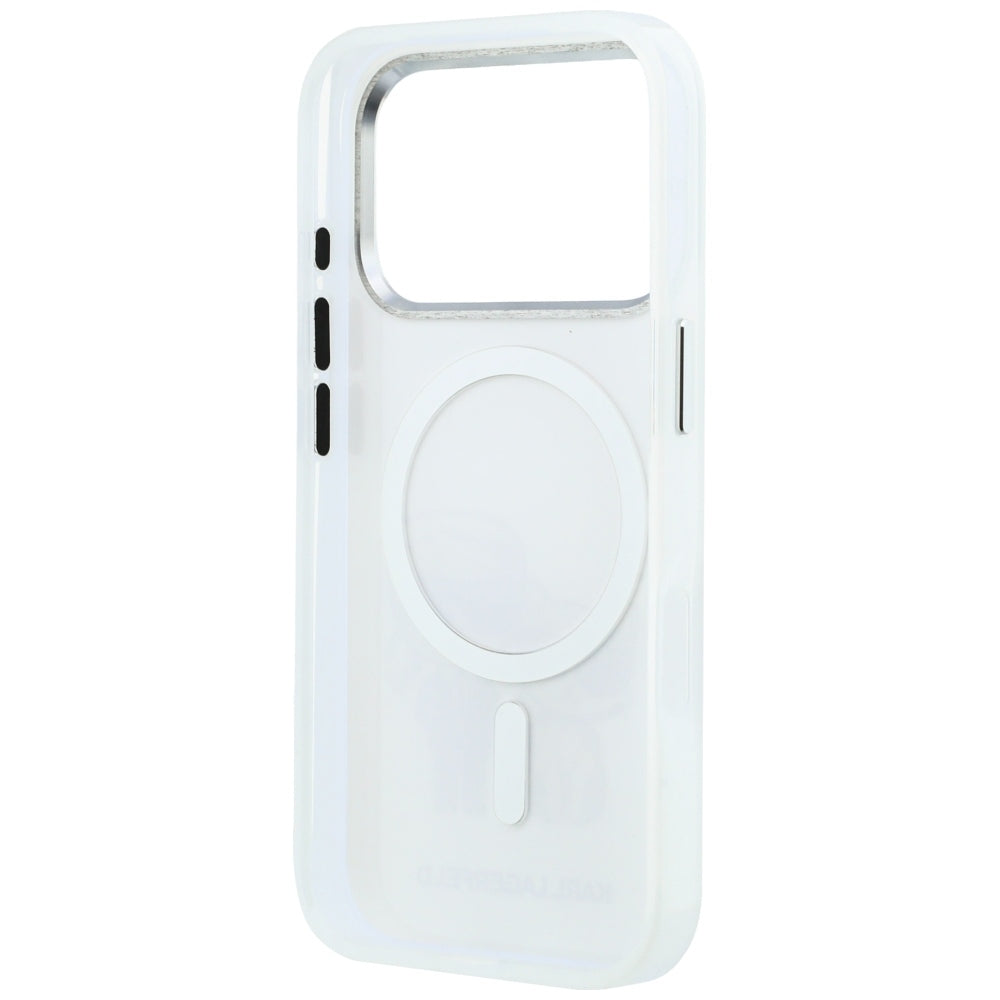 MagSafe-fodral för Apple iPhone 18 Pro Max / 17 Pro Max, Karl Lagerfeld, IML KC Bodies Sketch Print, Beige