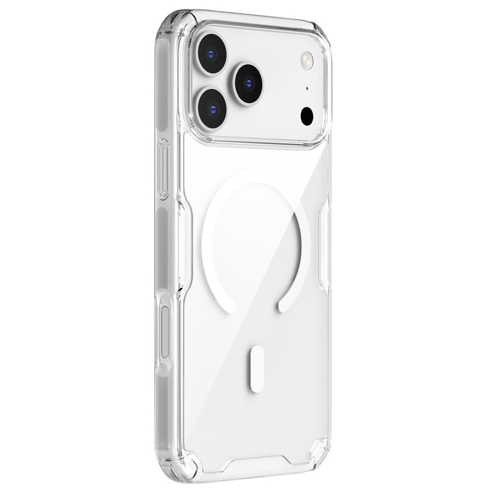 MagSafe-fodral för Apple iPhone 18 Pro Max / 17 Pro Max, Nillkin, Nature Pro, Vit