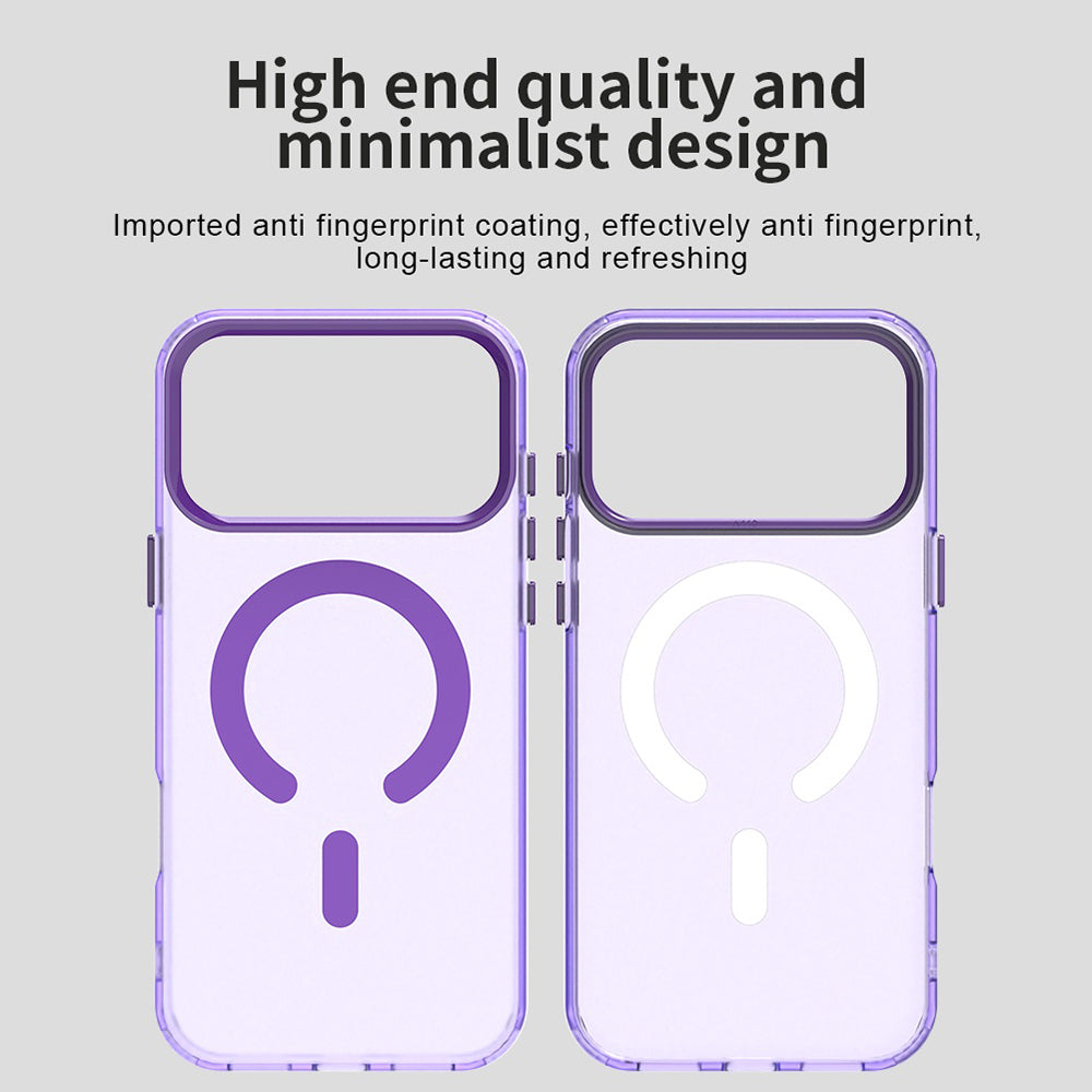 MagSafe Case for Apple iPhone 18 Pro Max / 17 Pro Max, Techsuit, CandyCase, Purple