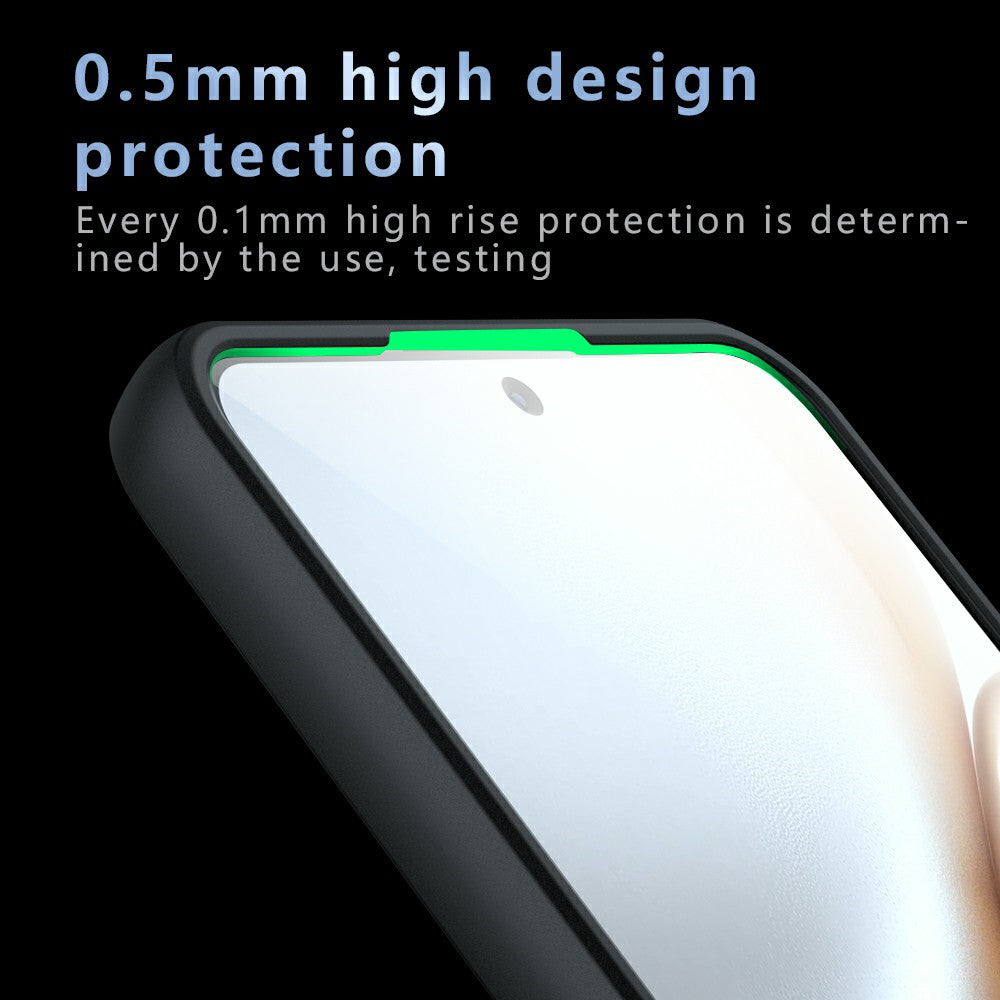 MagSafe-skal för Honor 400 Smart 4G / X7d 4G / 400 Smart 5G, Techsuit, PureFrost, Satinsvart