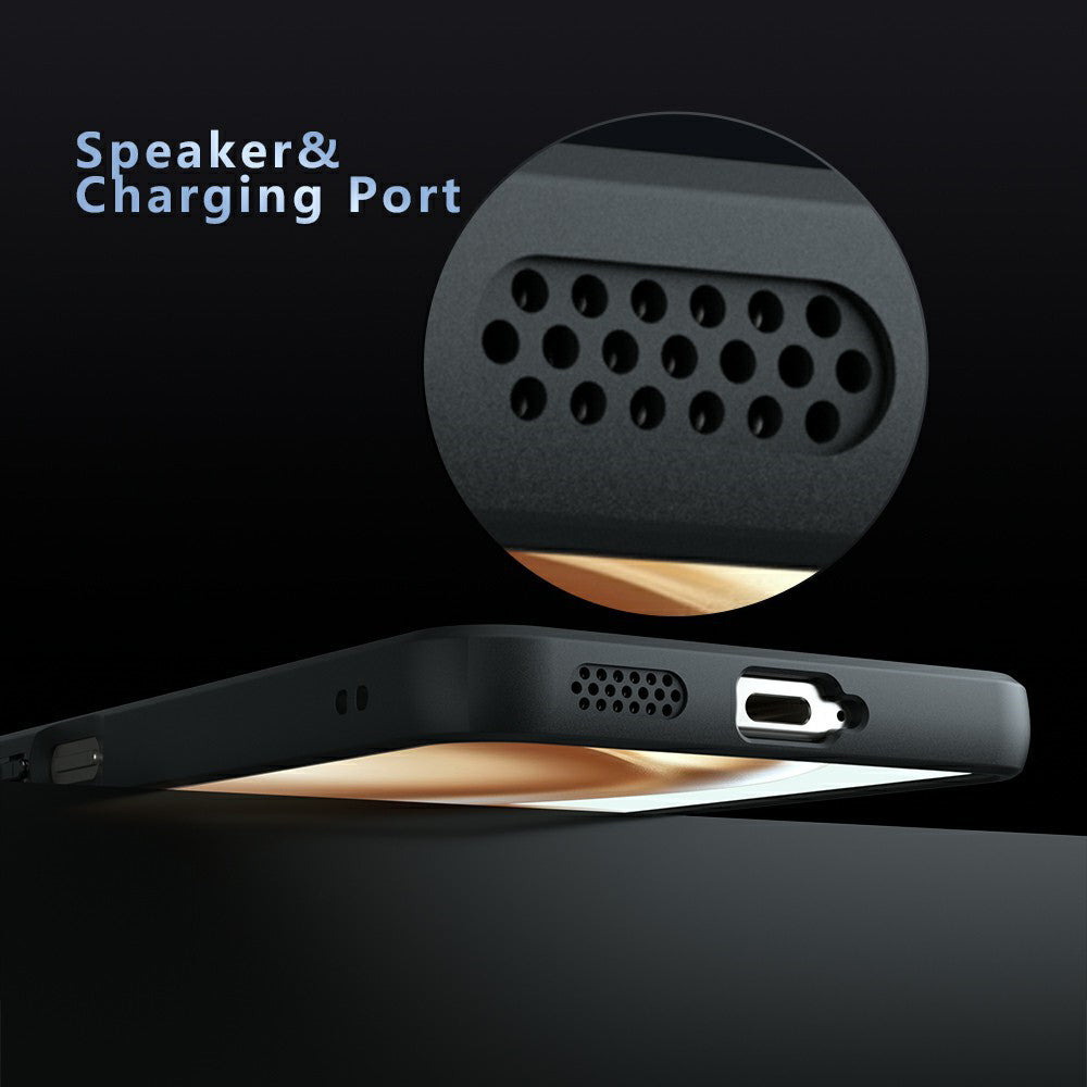 MagSafe-skal för Honor 400 Smart 4G / X7d 4G / 400 Smart 5G, Techsuit, PureFrost, Satinsvart