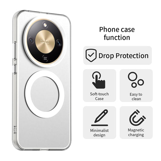 MagSafe-skal för Honor Magic8 Lite, Techsuit, CandyCase, Vit