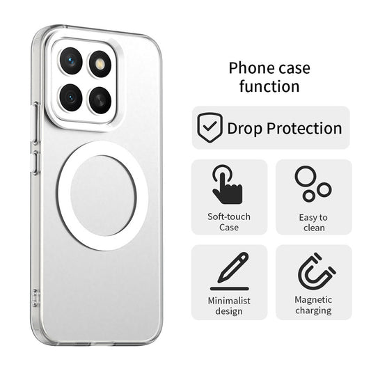 MagSafe-fodral för Honor X8c, Techsuit, CandyCase, Vit