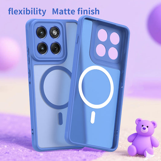 MagSafe-skal för Motorola Edge 70, Techsuit, HaloFrost II, Blå