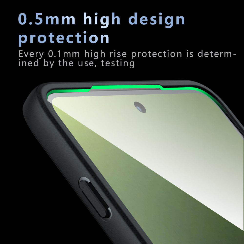 MagSafe-skal för Motorola Moto G67 Power / G57 Power, Techsuit, PureFrost, Satinsvart