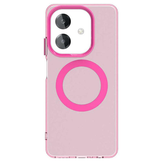 MagSafe-fodral för Oppo A3 4G / A3 5G, Techsuit, CandyCase, Rosa