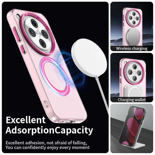 MagSafe-fodral för Oppo Find X8 Pro, Techsuit, CandyCase, Rosa