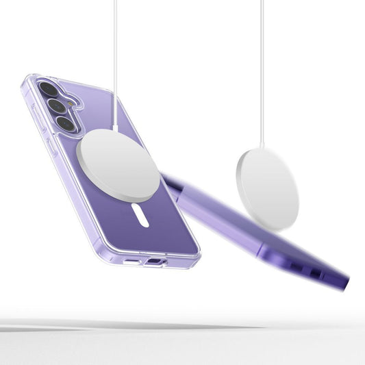 MagSafe-skal för Samsung Galaxy A36 A366, Tech-Protect, Flexair Hybrid, Transparent