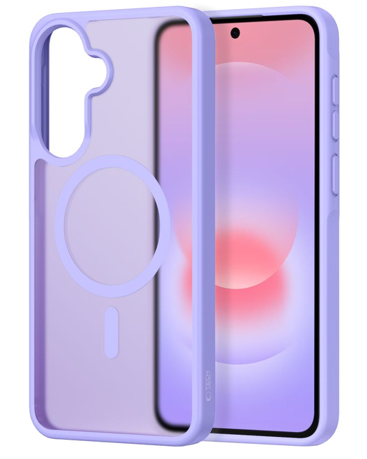 MagSafe-fodral för Samsung Galaxy A37 5G / A56 A566 / A36 A366, Tech-Protect, Magmat, Matt lila