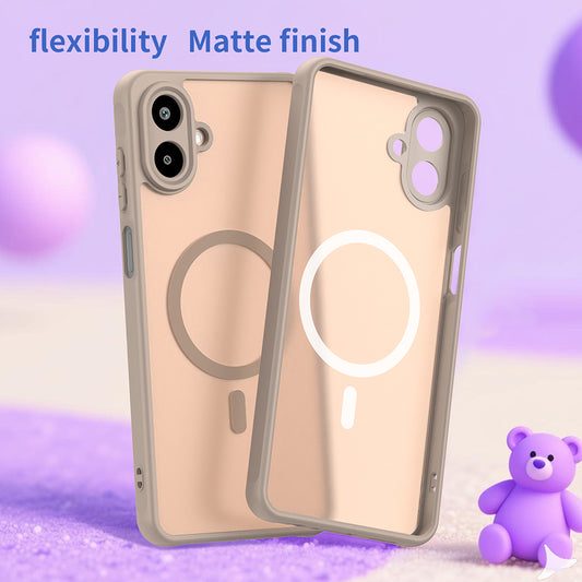 MagSafe-fodral för Samsung Galaxy A07 4G A075, Techsuit, HaloFrost II, Guld