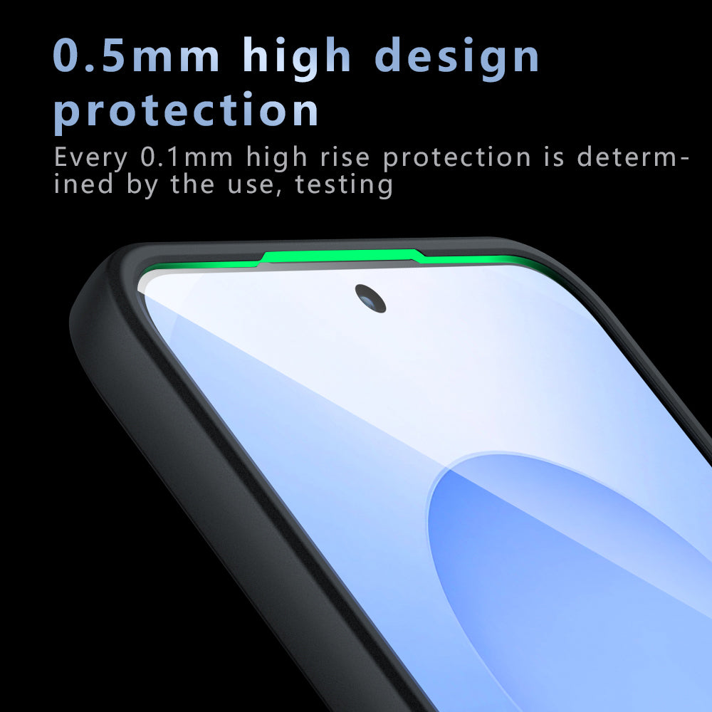 MagSafe-skal för Samsung Galaxy A07 4G A075, Techsuit, PureFrost, Satinsvart