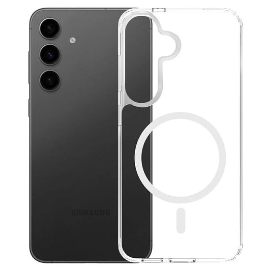 MagSafe-fodral för Samsung Galaxy A16 5G A166 / A16 4G A165, 3MK, Armor MagCase, Transparent