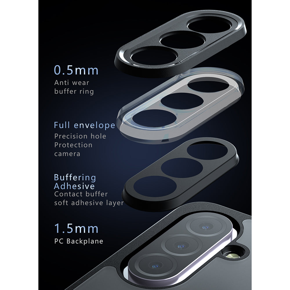MagSafe-fodral för Samsung Galaxy A26 A266, Techsuit, PureFrost, Svart