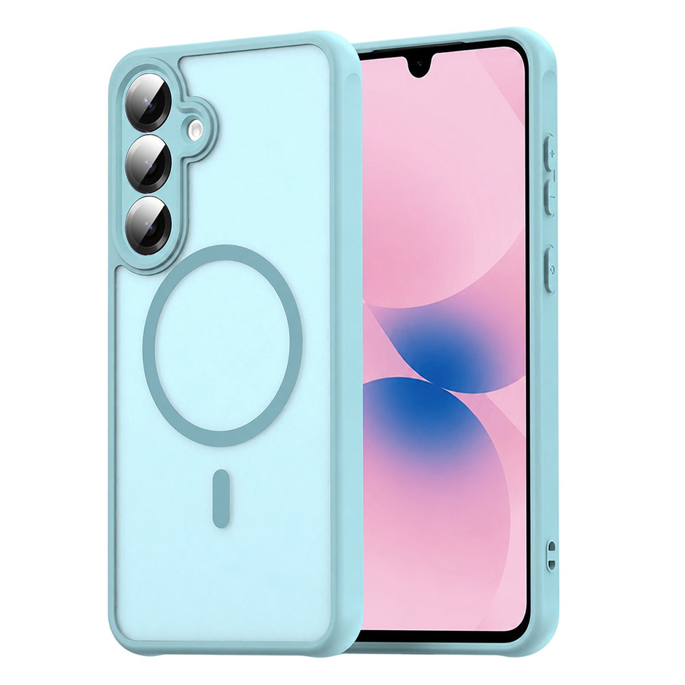 MagSafe-fodral för Samsung Galaxy A27 5G, Techsuit, HaloFrost II, Ljusgrön