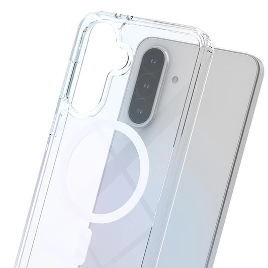 MagSafe-fodral för Samsung Galaxy A36 A366, 3MK, Armor MagCase, Transparent
