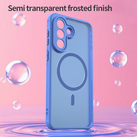 MagSafe-skal för Samsung Galaxy A56 A566, Techsuit, HaloFrost II, Blå