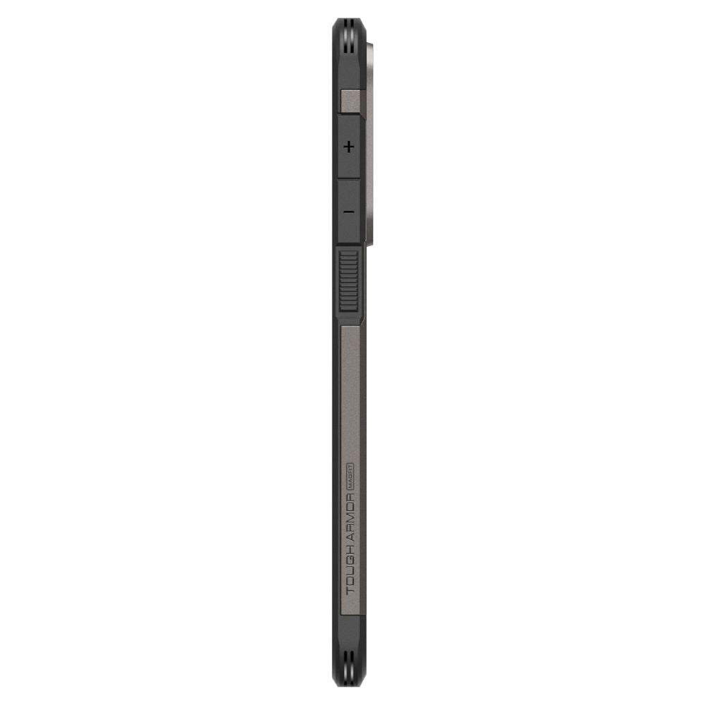 MagSafe-skal för Samsung Galaxy S25 Edge S937, Spigen, Tough Armor, Grå ACS09423
