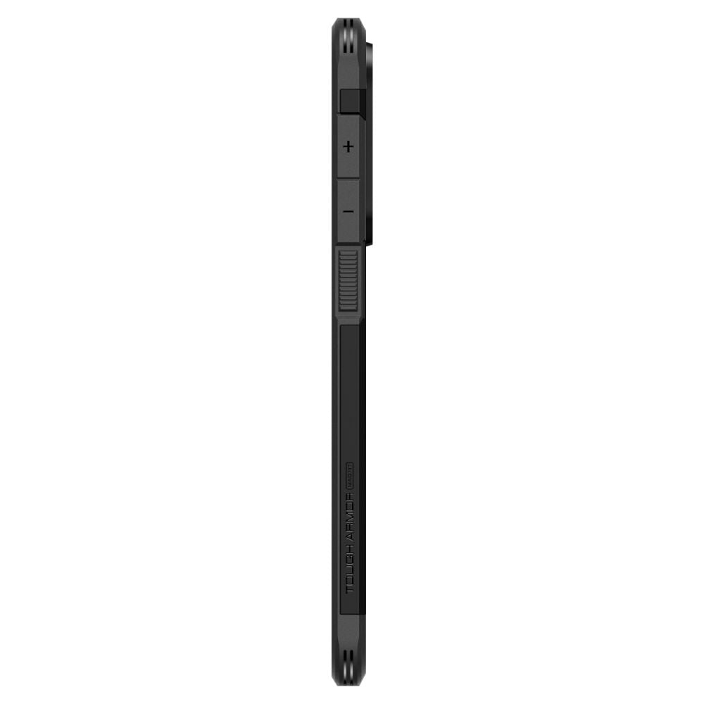 MagSafe-skal för Samsung Galaxy S25 Edge S937, Spigen, Tough Armor, Svart ACS09422