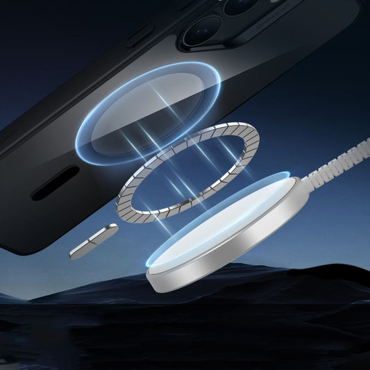 MagSafe-skal för Samsung Galaxy S25+ S936, ESR, Classic Hybrid, Svart Transparent