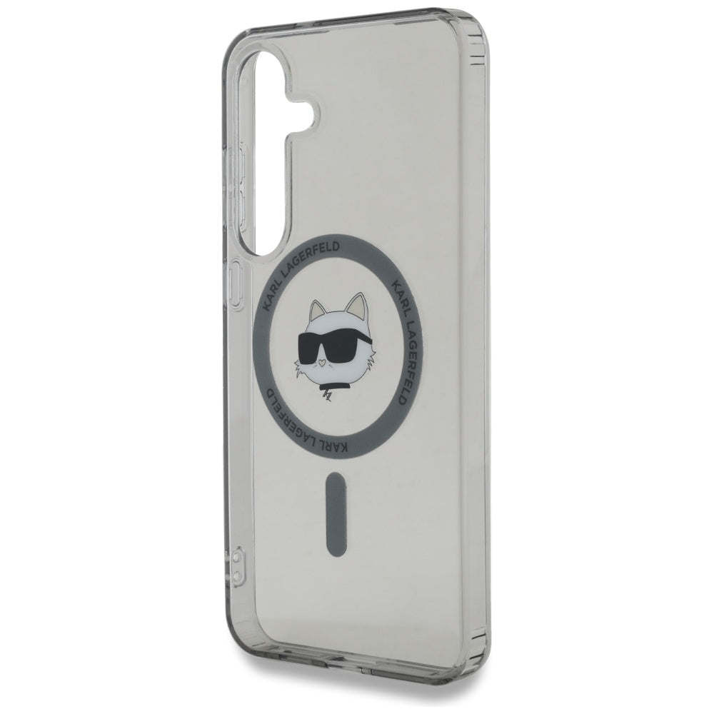 MagSafe-skal för Samsung Galaxy S25+ S936, Karl Lagerfeld, IML Choupette's Head, Svart