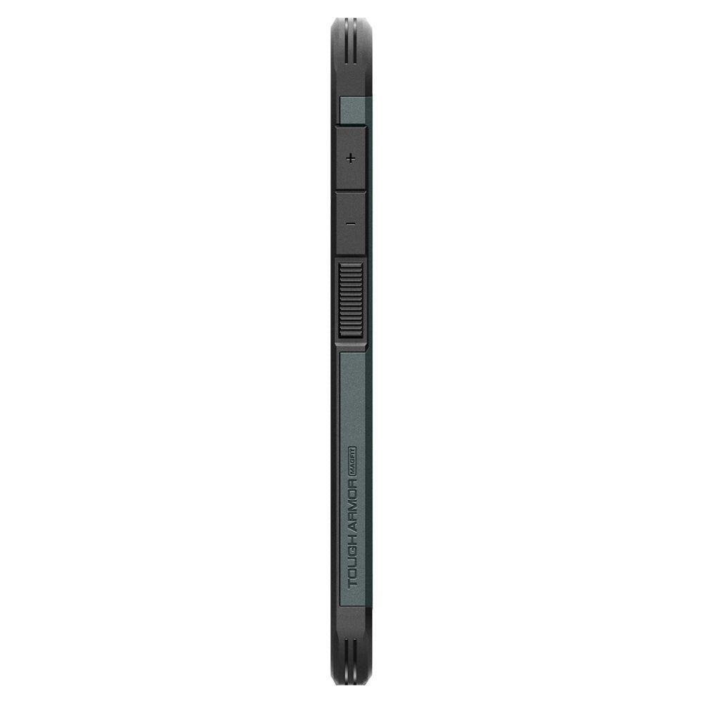 MagSafe-skal för Samsung Galaxy S25+ S936, Spigen, Tough Armor, Grön ACS08989