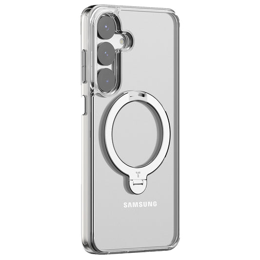 MagSafe-skal för Samsung Galaxy S25+ S936, Torras, Ostand Spin, Transparent