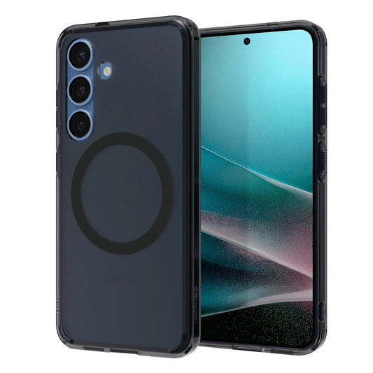 MagSafe-skal för Samsung Galaxy S25 S931, Spigen, Ultra Hybrid, Satinsvart