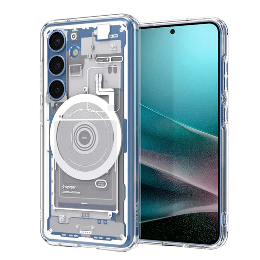 MagSafe-skal för Samsung Galaxy S25 S931, Spigen, Ultra Hybrid Zero One, Vit ACS09004