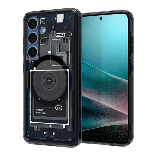 MagSafe-skal för Samsung Galaxy S25 S931, Spigen, Ultra Hybrid Zero One, Svart ACS09003