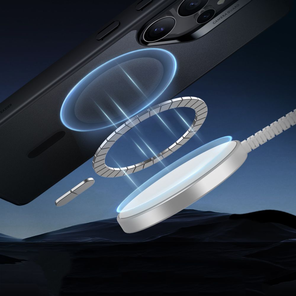 MagSafe-skal för Samsung Galaxy S25 Ultra S938, ESR, Classic Hybrid, Satinsvart