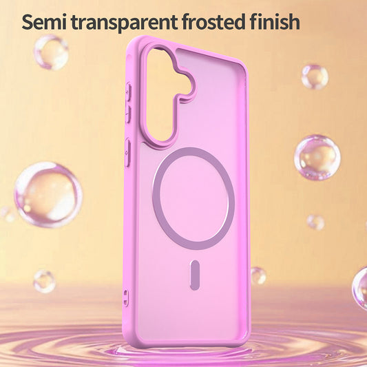 MagSafe-skal för Samsung Galaxy S26 Plus, Techsuit, HaloFrost II, Rosa