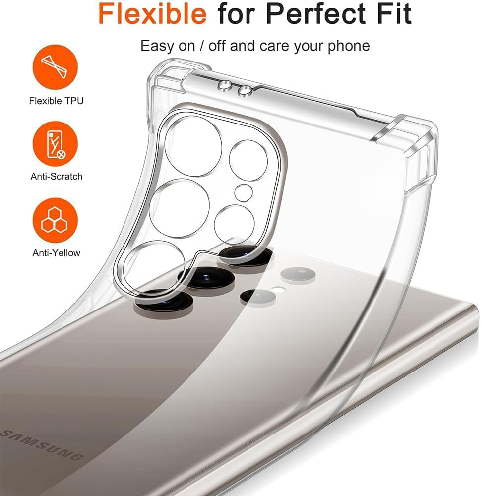 MagSafe-skal för Samsung Galaxy S26 Plus S947, Techsuit, Stötsäker, Transparent