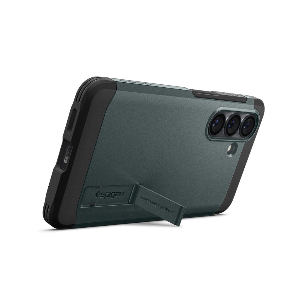 MagSafe-skal för Samsung Galaxy S26 S942, Spigen, Tough Armor, Grön ACS10740